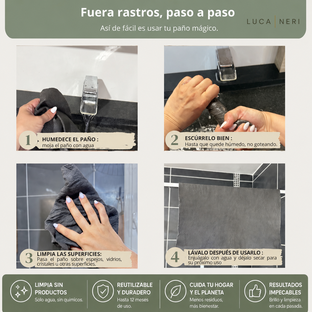 Paños Mágicos Luca Neri